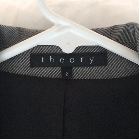 Theory Gray Blazer - Picture 2 of 2